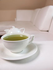 お茶、話し合いのイメージ