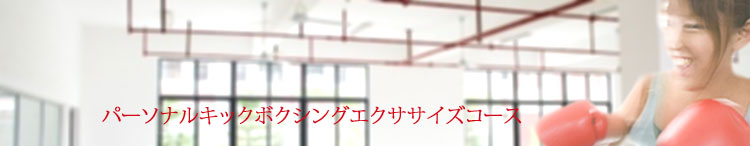 パーソナルキックボクシングエクササイズコース